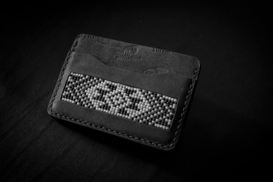 Custom Card Wallet Buffalo Moon Leather Custom Card Wallet Buffalo Moon Leather