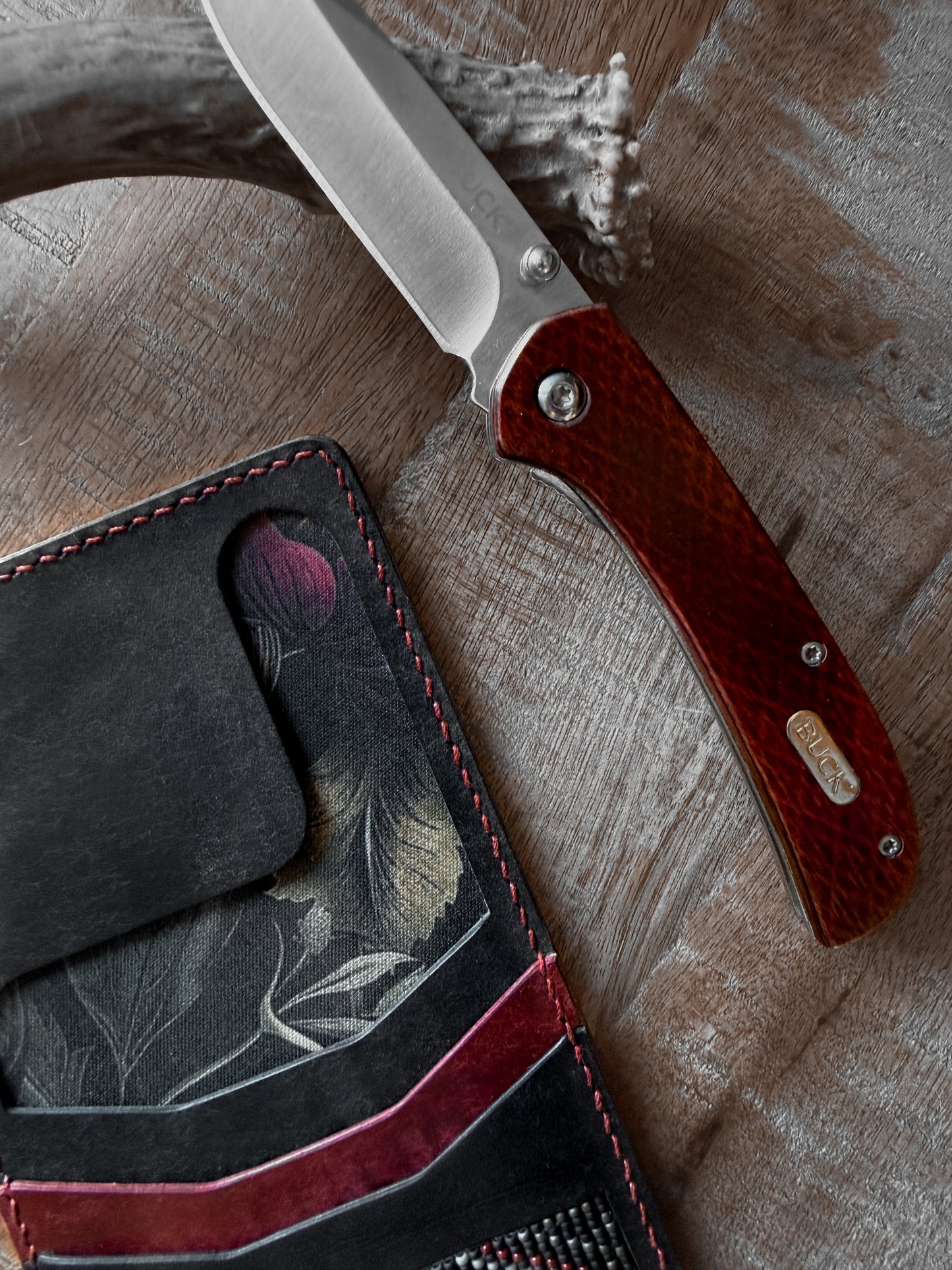 Moody Floral Wallet